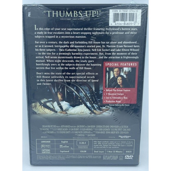 The Haunting (DVD, 1999, Widescreen Signature Selection) - Picture 2 of 2